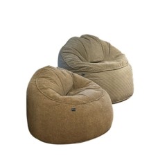 Yumşaq kreslo Beanbag, 90x90x95 sm, qəhvəyi