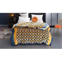 Плед Casadoro ET-1333, двуспальное, бамбук, разноцветный, 220x230 см