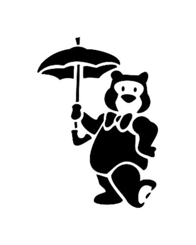 Трафарет Cadence Template O Serie 17 Bear, 10х15 см