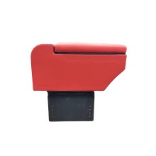 Avtomobil üçün qoltuqaltı Luxury Armrest Box, qırmızı