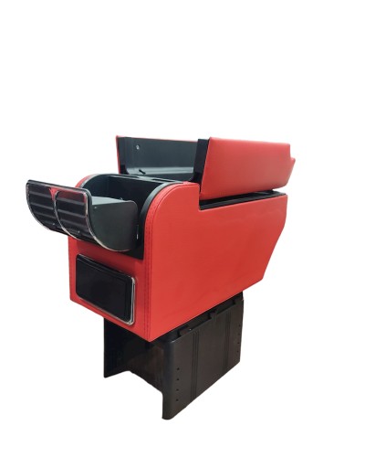 Avtomobil üçün qoltuqaltı Luxury Armrest Box, qırmızı