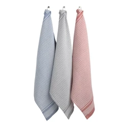 Набор кухонных полотенец JYSK Sandarve 50x70 см, хлопок, разные цвета, 3 шт Набор кухонных полотенец JYSK Sandarve 50x70 см, хлопок, разные цвета, 3 шт