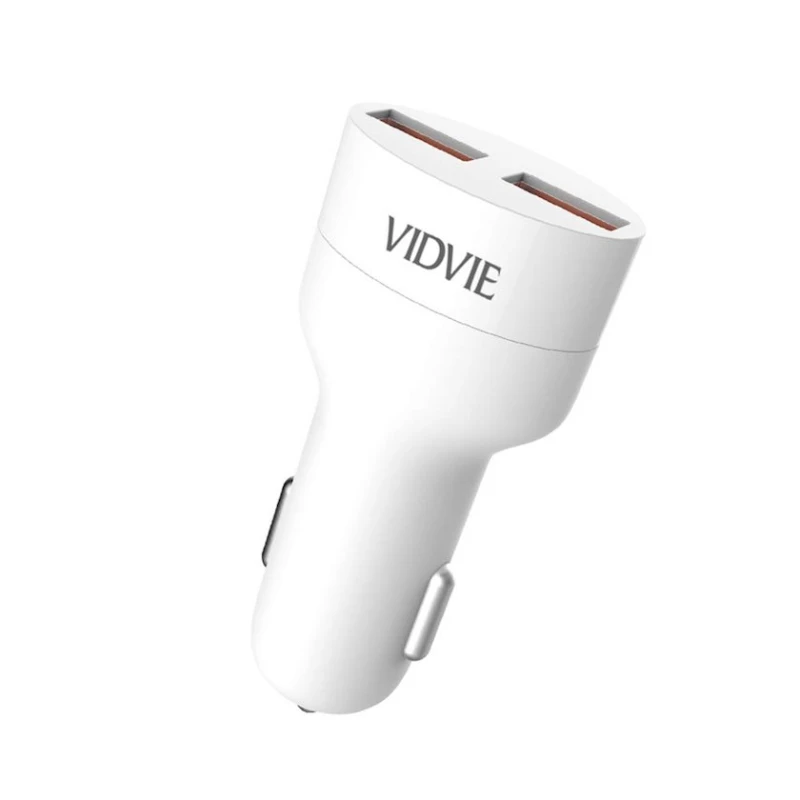 Автомобильное зарядное устройство Vidvie CC509t White Автомобильное зарядное устройство Vidvie CC509t White
