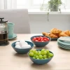 Миска IKEA FARGKLAR 904.771.92, 16 см, глянцевая, бирюзовый