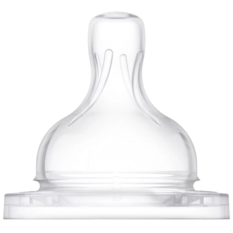 Насадки соски для бутылочек Philips AVENT Anti-colic SCY761/02, силикон, прозрачные, 0+ мес, 2 шт Насадки соски для бутылочек Philips AVENT Anti-colic SCY761/02, силикон, прозрачные, 0+ мес, 2 шт