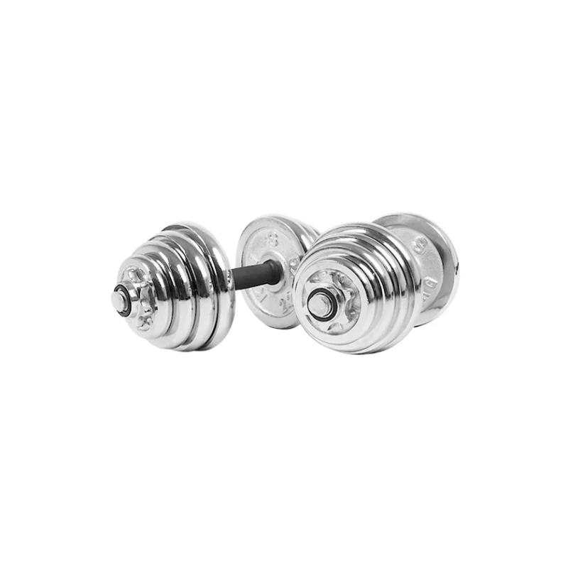 Набор гантелей 6852, 25 x 25 кг, хром, 2 шт Набор гантелей 6852, 25 x 25 кг, хром, 2 шт