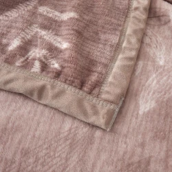 Плед-покрывало Annaberry SHA-00003369, коричневое, 230x250 см