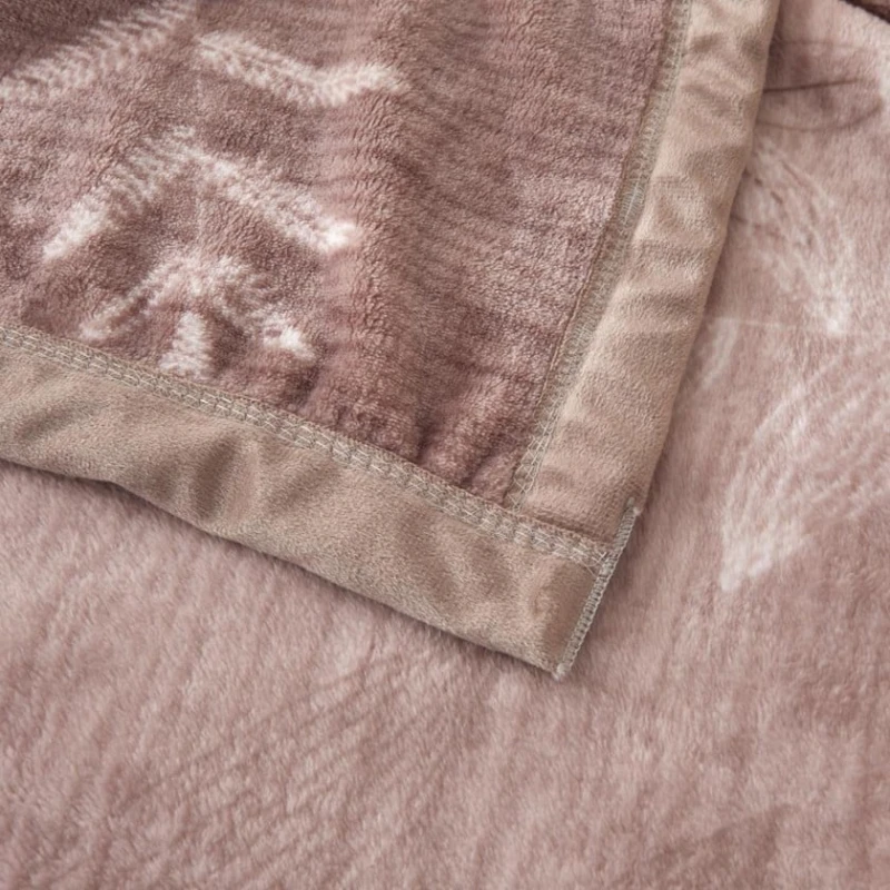 Плед-покрывало Annaberry SHA-00003369, коричневое, 230x250 см