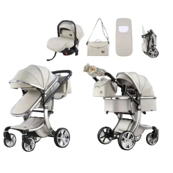 Детская коляска Kidilo G10-C, серая