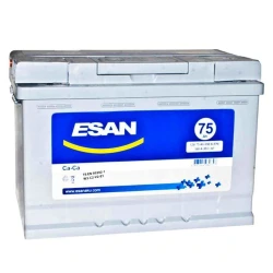 Аккумулятор автомобильный Esan 6СТ-75Ah 650A R+ Europe