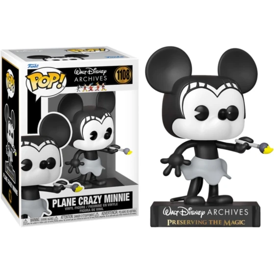 Фигурка Funko Pop 1108 Plane Crazy Minnie Фигурка Funko Pop 1108 Plane Crazy Minnie