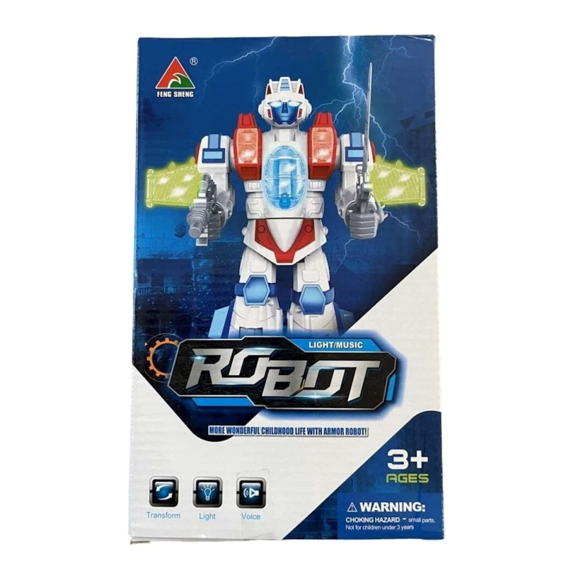 Robot-döyüşçü ağ, 3 yaşdan