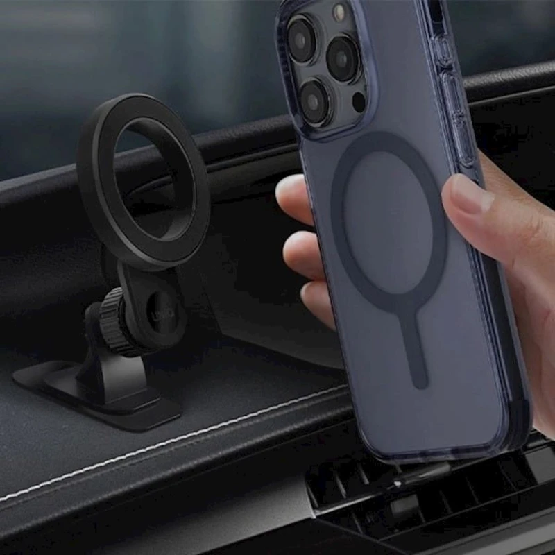 Автомобильный держатель Uniq Trelix Car magnetic dashboard Black