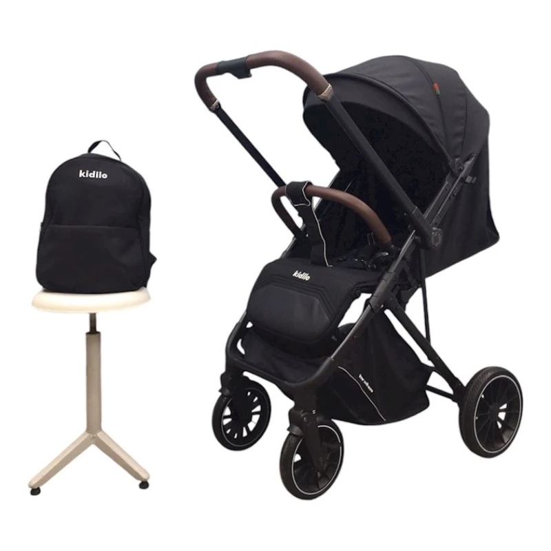 Детская коляска Kidilo TB-56161BC Black