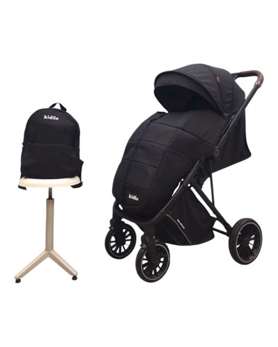 Uşaq arabası Kidilo TB-56161BC Black