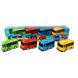 Набор игрушечных автобусов Tayo B09JZG6SBW, 4 шт