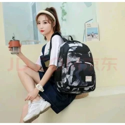 Məktəbli bel çantası РА-1010804 3-ü 1-də, qara Məktəbli bel çantası РА-1010804 3-ü 1-də, qara