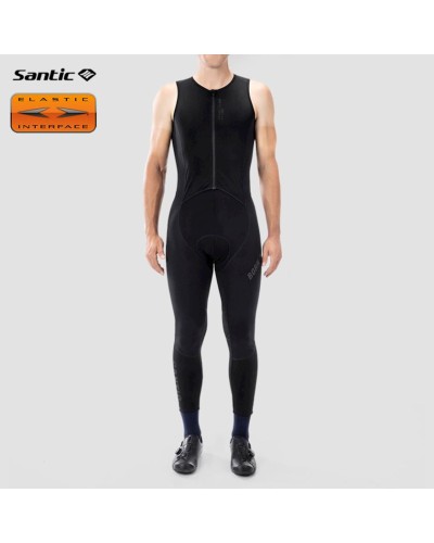 Velosiped kombinezonu kişilər üçün Santic TM3C04165H, qara, ölçü L