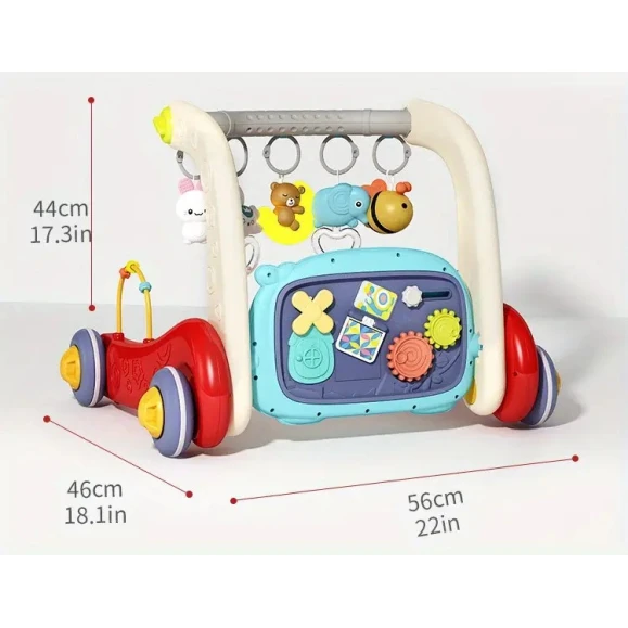 Центр детской активности Huanger Baby1234-RAX 3-in-1, ходунки, музыкальный ковер и игровая панель Центр детской активности Huanger Baby1234-RAX 3-in-1, ходунки, музыкальный ковер и игровая панель