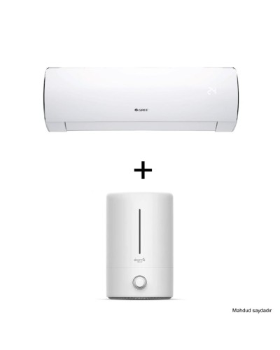 Kondisioner Gree GWH09ACAXA-K3NNA1A/I Fairy 9000 BTU + Hava nəmləndirici Deerma DEM-F628W - GWH09ACAXAF628W