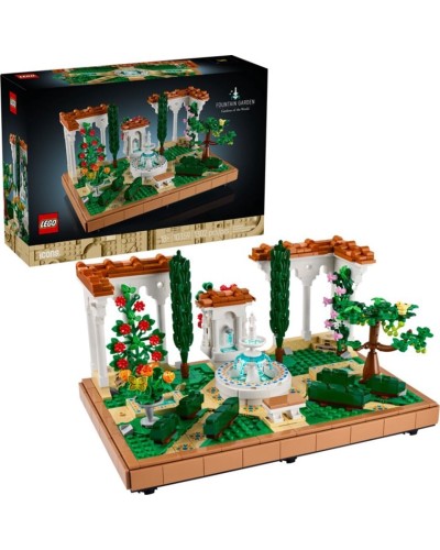 Konstruktor LEGO Icons 10359 Fountain Garden, 1302 element