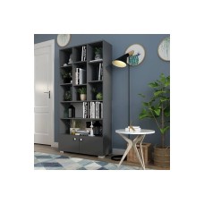 Stellaj Ev Plus 12115602, LDSP, boz, 187x94x30 sm