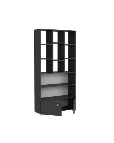 Stellaj Ev Plus 12115602, LDSP, boz, 187x94x30 sm
