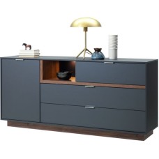 Komod 1,67x53x93 sm, laminat, DSP, 3 siyirməli, 1 qapılı - ZARR063