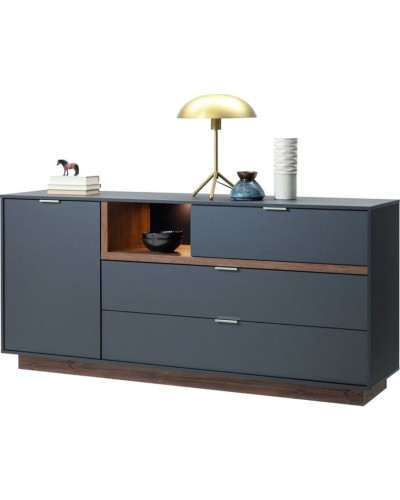 Komod 1,67x53x93 sm, laminat, DSP, 3 siyirməli, 1 qapılı - ZARR063