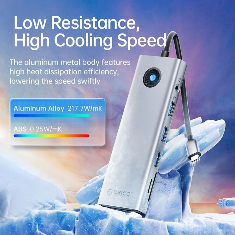 Док-станция Orico PW11-10P-GY-BP Док-станция Orico PW11-10P-GY-BP