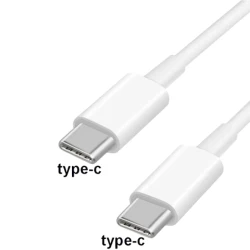 Kabel LMDAOO_1996 USB Type-C to Type-C, 65W, 4A, 1m, ağ