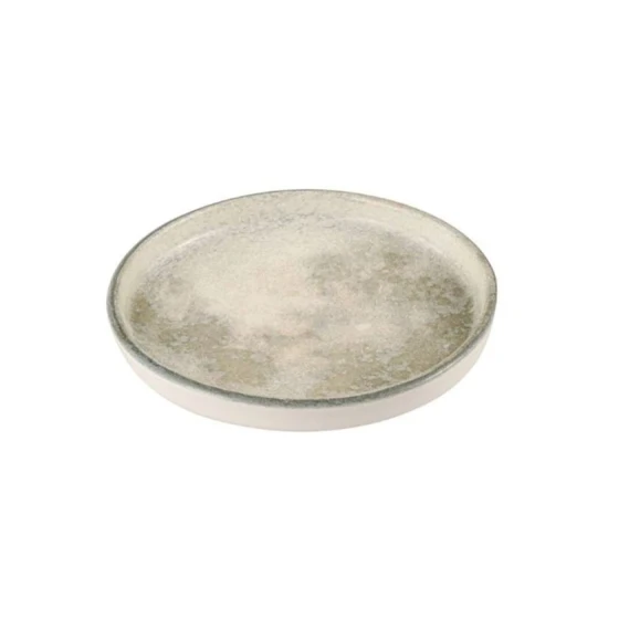 Тарелка Porland Stoneware Selene, круглая, 21 см, бежевая Тарелка Porland Stoneware Selene, круглая, 21 см, бежевая