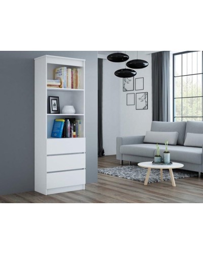 Kitab dolabı Ev Plus 12116004, LDSP, 65x32.5x185 sm