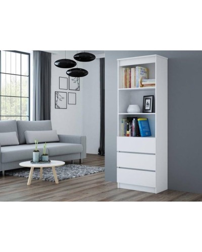 Kitab dolabı Ev Plus 12116004, LDSP, 65x32.5x185 sm
