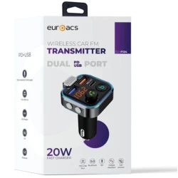 Автомобильный FM трансмиттер Euroacs EU-F124