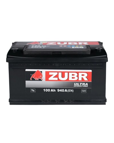 Avtomobil akkumulyatoru ZUBR Ultra 100Ah 940 А R+
