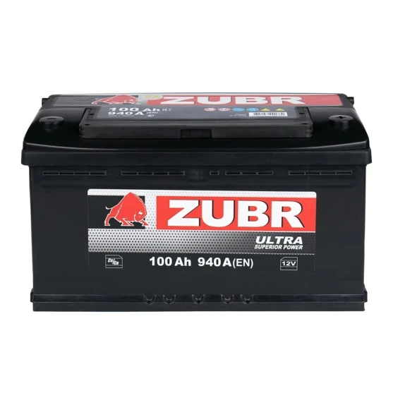 Автомобильный аккумулятор ZUBR Ultra 100Ah 940 А R+ Автомобильный аккумулятор ZUBR Ultra 100Ah 940 А R+