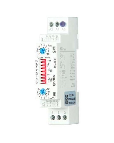 Zaman rölesi Entes MCB-9, 12V/240V AC/DC, 0.5s-30s - M2990