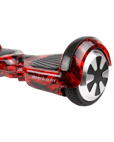 Qiroskuter FIRE008 Smart 8 Balance Wheel Fire, qırmızı