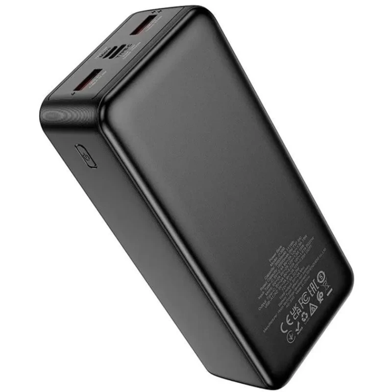 Внешний аккумулятор Hoco J136B 30000 mAh Black Внешний аккумулятор Hoco J136B 30000 mAh Black