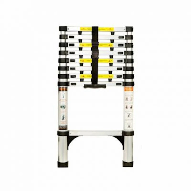 Лестница Dnipro-M TL126 телескопическая, алюминиевая 2.6 м Лестница Dnipro-M TL126 телескопическая, алюминиевая 2.6 м