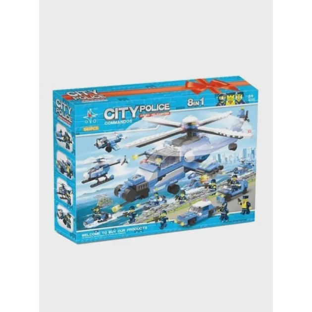 Конструктор Alliance company City Police, 6+ лет, 563 элемента