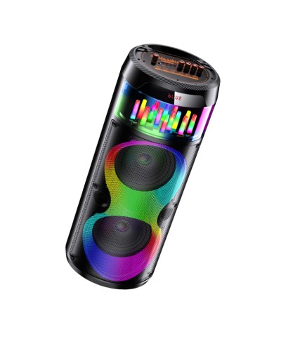 Portativ dinamik Kakusiga KK-8205 Flame Light