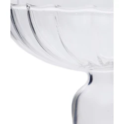 Şamdan Hom-me 21 sm, şüşə, şəffaf