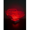 3D лампа 3d lights Классическая Машина, красный, 19х32 см 3D лампа 3d lights Классическая Машина, красный, 19х32 см