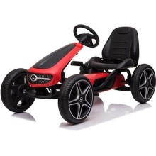 Uşaq üçün pedallı kartinq Mercedes-Benz Go Kart Go Kart MB-802-R, qırmızı