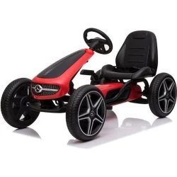 Uşaq üçün pedallı kartinq Mercedes-Benz Go Kart Go Kart MB-802-R, qırmızı Uşaq üçün pedallı kartinq Mercedes-Benz Go Kart Go Kart MB-802-R, qırmızı
