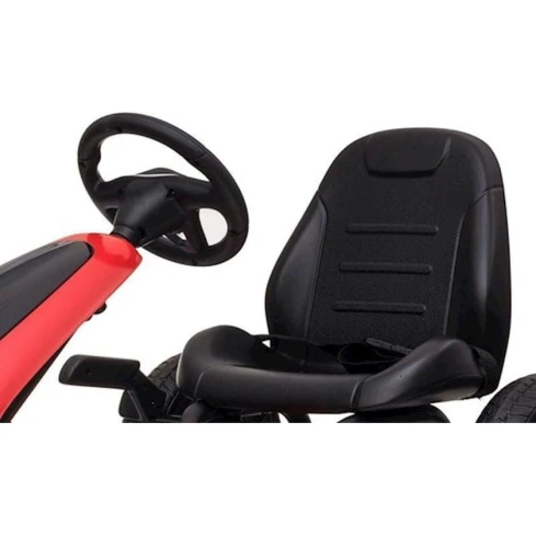 Детский педальный картинг Mercedes-Benz Go Kart Go Kart MB-802-R, красный