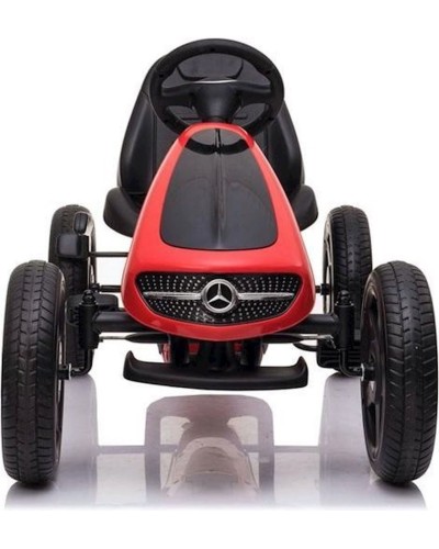 Uşaq üçün pedallı kartinq Mercedes-Benz Go Kart Go Kart MB-802-R, qırmızı