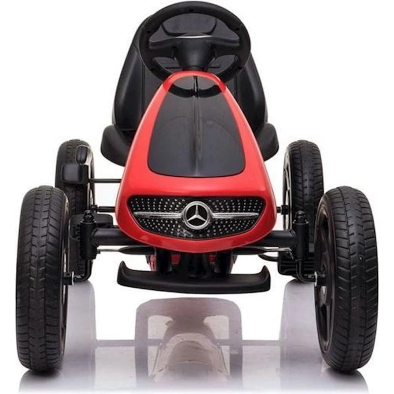 Детский педальный картинг Mercedes-Benz Go Kart Go Kart MB-802-R, красный